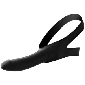 Master Series Face Fuk Strap-on Gag - Sort