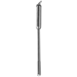 Master Series Urethral Sound Dilator med Vibrator - Sølv