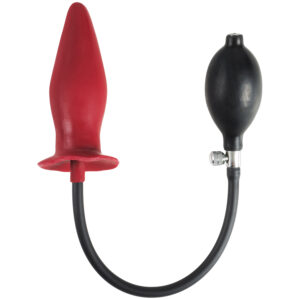 Mister B Oppustelig Rød Butt Plug - Rød
