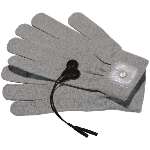 Mystim Magic Gloves Elektro Handsker - Grå
