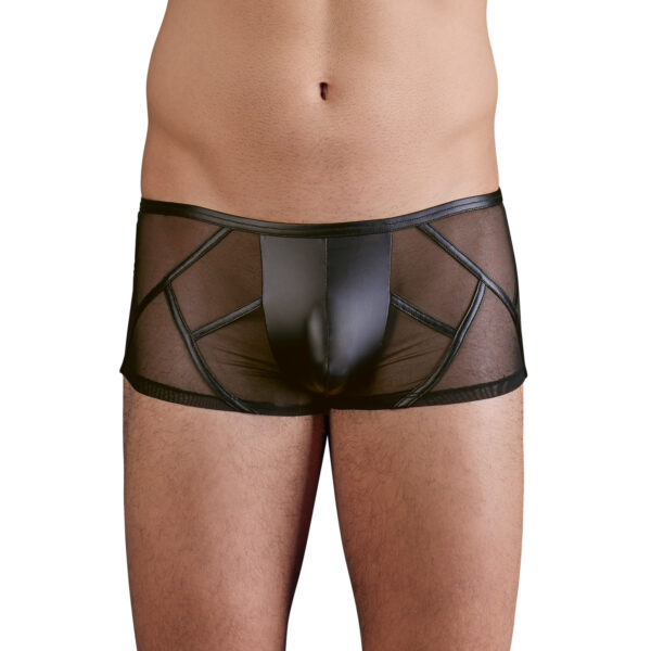 NEK Gennemsigtige Boxershorts - Sort - XL