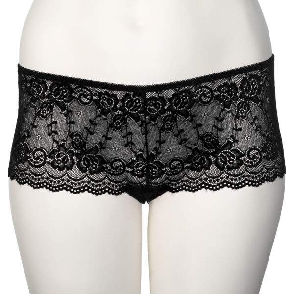 Nortie Gunilla Bundløs Sort Blonde Hipster Plus Size - Sort - 3XL