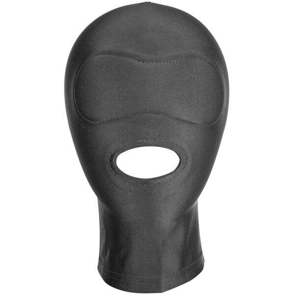 Obaie Spandex Maske med Hul til Mund - Sort - One Size