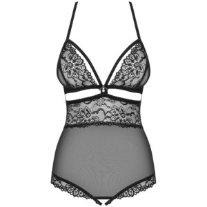 Obsessive Sort Bundløs Teddy - Sort - S/M