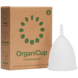 Organicup Menstruationskop - Klar - Model B