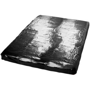 Orion Orgy Vinyl Sex Lagen Formsyet 160 x 200 cm - Sort