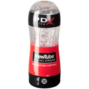 PDX Elite PDX Viewtube See-Thru Stroker Onani Sleeve - Klar