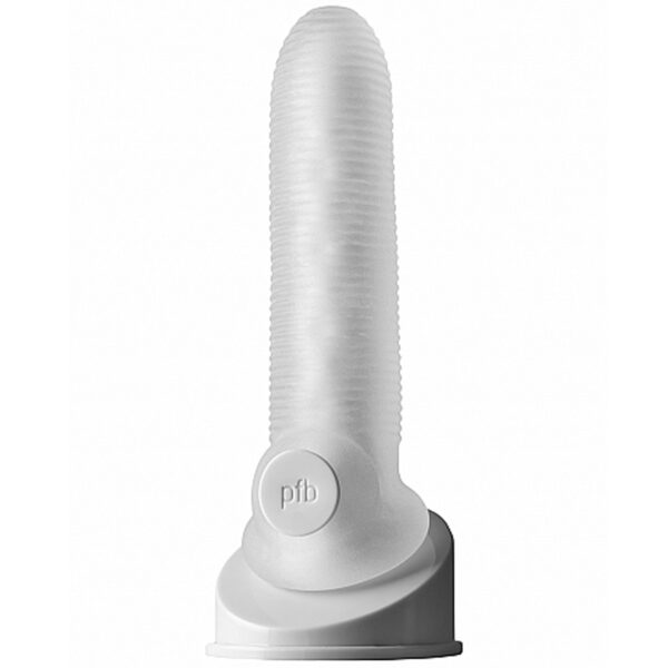Perfect Fit Fat Boy Micro Ribbed Large Penis Sleeve - Klar