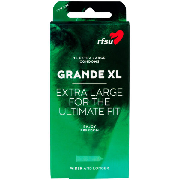 RFSU Grande XL Kondomer 15 stk - Klar