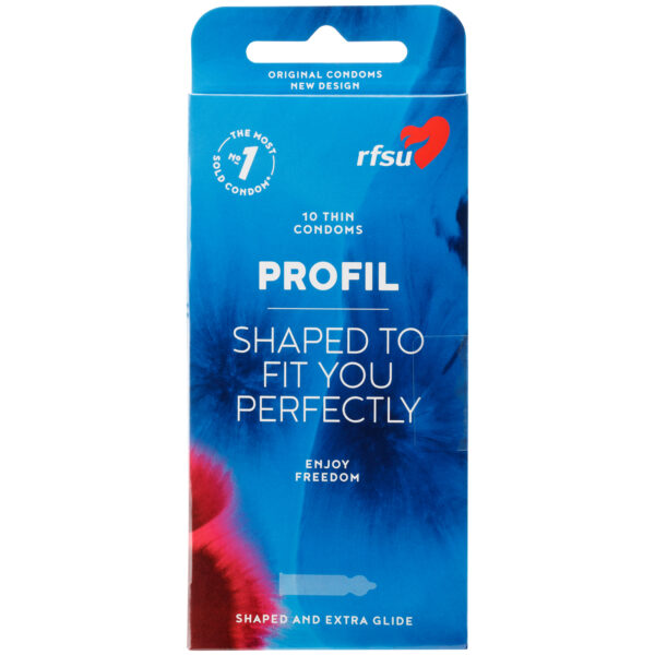 RFSU Profil Kondomer 10 stk - Klar