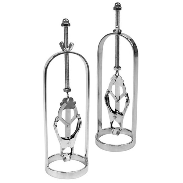 Rimba Justerbare Nipple Stretchers - Sølv
