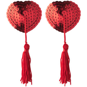 Rimba Nipple Tassel - Rød