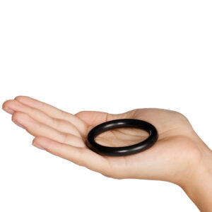 Rimba Rubber Penisring - Sort - 45 mm