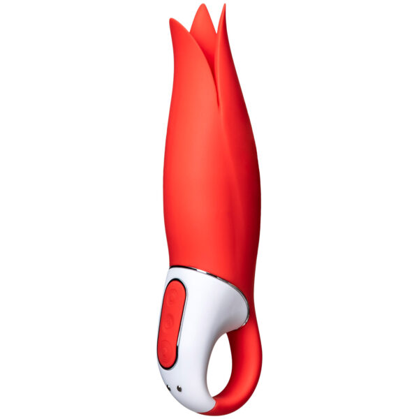 Satisfyer Vibes Power Flower Vibrator - Rød
