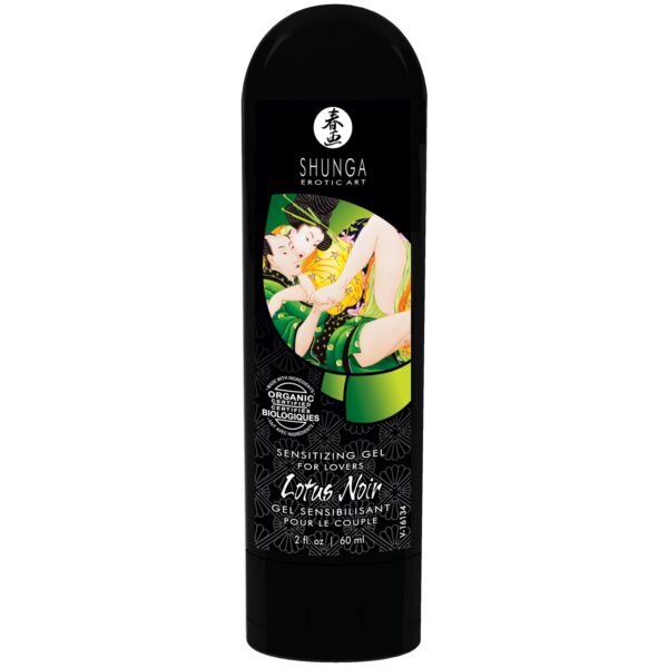 Shunga Lotus Noir Stimulerende Gel 60 ml - Klar