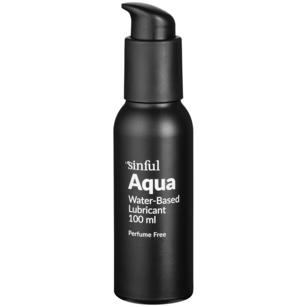 Sinful Aqua Vandbaseret Glidecreme 100 ml - Klar