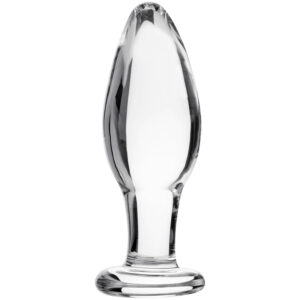 Sinful BumBum Glas Butt Plug Small - Klar