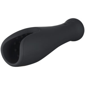 Sinful Deluxe Opladelig Penis Vibrator - Sort