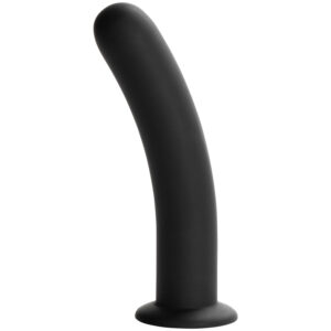Sinful Slender Silikone Sort Dildo Extra Large - Sort
