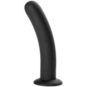 Sinful Slender Silikone Sort Dildo Large - Sort