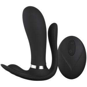 Sinful Triple Teaser Fjernbetjent Vibrator - Sort