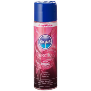 Skins Excite Tingling Vandbaseret Glidecreme 130 ml - Klar