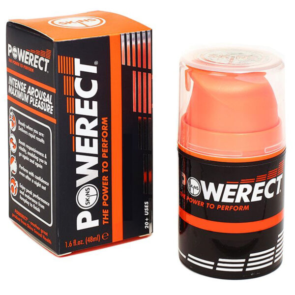 Skins Powerect Stimulerende Gel til Mænd 48 ml - Hvid