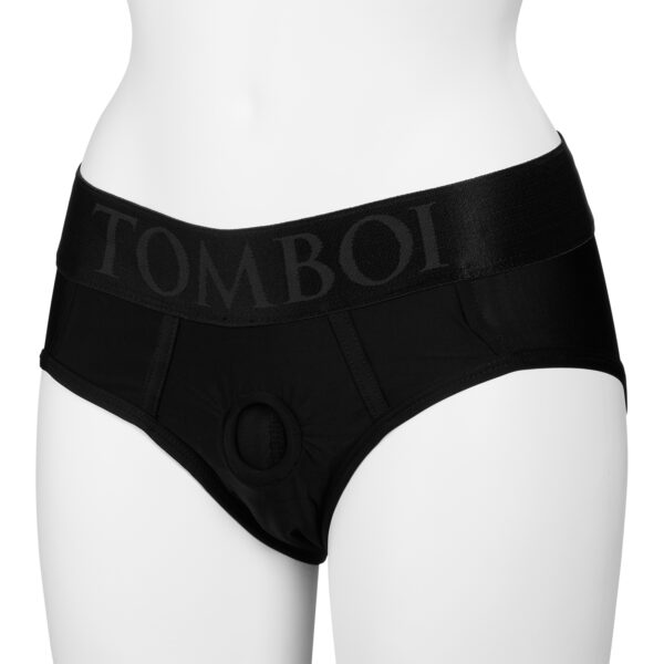 Spareparts HardWear Tomboi Brief Harness til Kvinder - Sort - XL