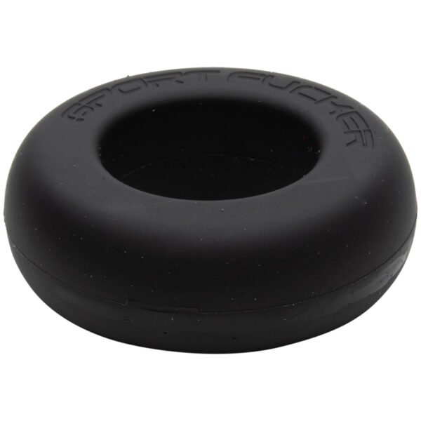 Sport Fucker Muscle Silikone Penisring - Sort