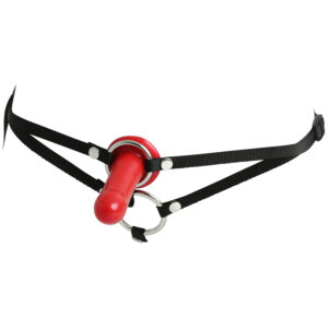 Sportsheets Dobbelt Penetration Harness - Rød