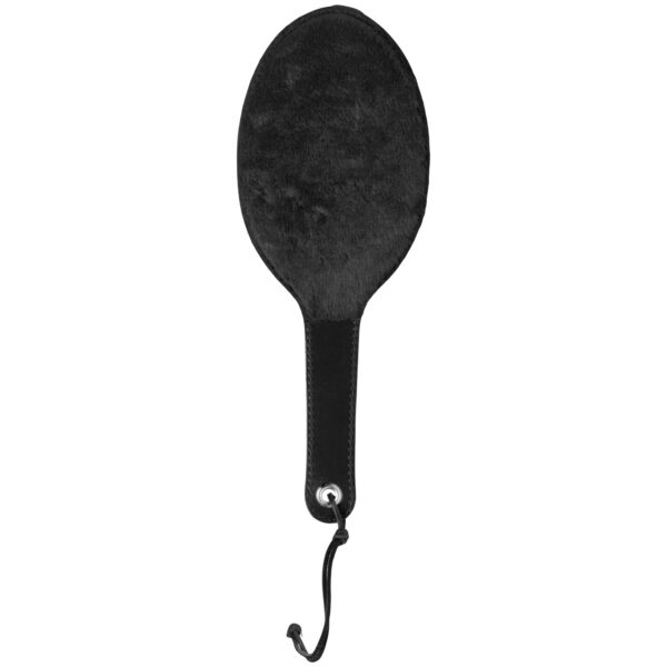 Strict Leather And Fur Round Paddle - Sort
