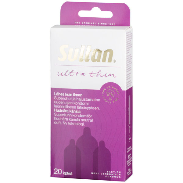 Sultan Healthcare Sultan Ultra Tynde Kondomer 20 stk - Klar