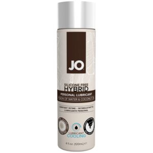 System JO Hybrid Kølende Glidecreme med Kokos 120 ml - Klar