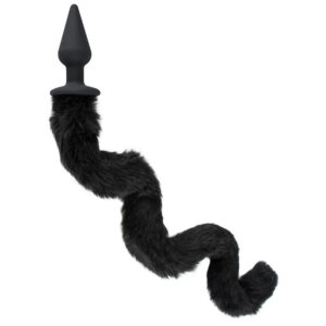 Tailz Bad Kitty Cat Tail Anal Plug - Sort