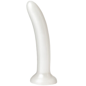 Tantus Leisure Vibrerende Silikone Dildo 16 cm - Hvid
