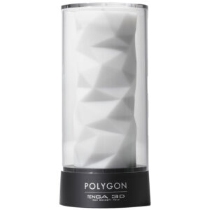 Tenga 3D Polygon Onaniprodukt - Hvid