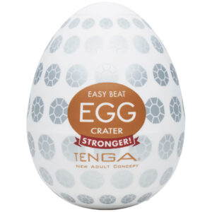 Tenga Egg Crater Onani Håndjob til Mænd - Hvid