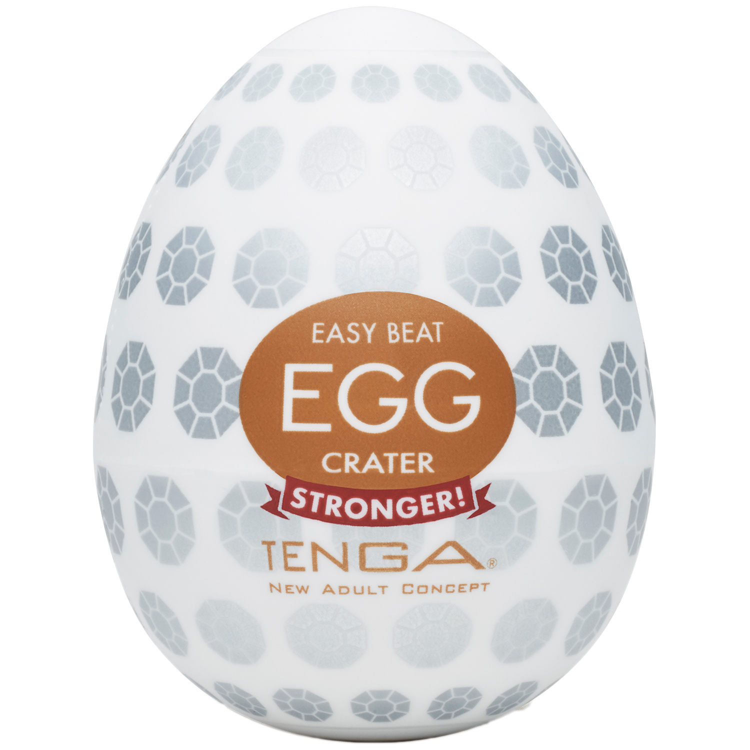 Tenga Egg Crater Onani Håndjob til Mænd - Hvid Tenga Egg Crater Onani Håndjob til Mænd - Hvid