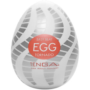 Tenga Egg Tornado Masturbator - Hvid