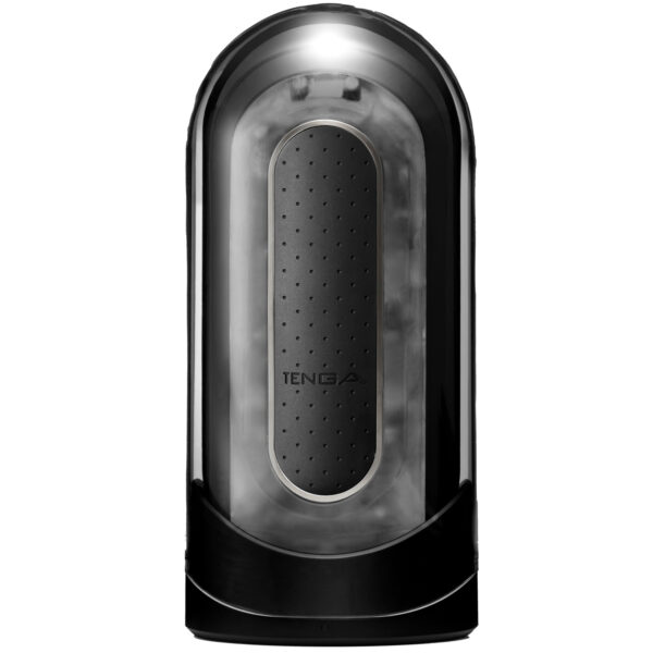 Tenga Flip Zero Black med Vibrator - Sort