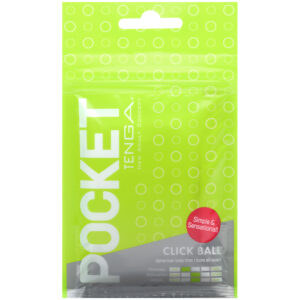 Tenga Pocket Click Ball Masturbator - Hvid