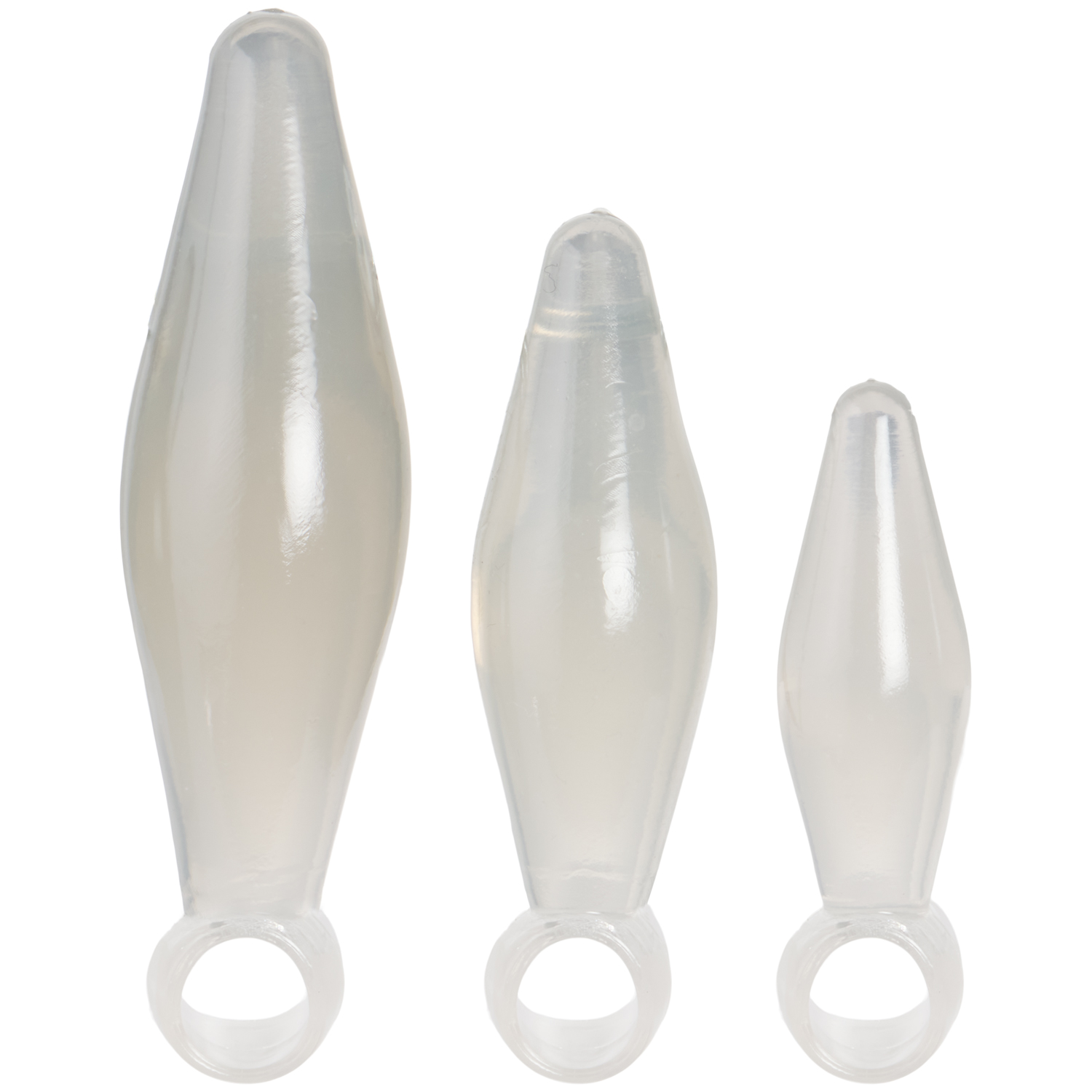 ToyJoy Toy Joy Anal Plugs Finger Sæt 3 stk - Klar ToyJoy Toy Joy Anal Plugs Finger Sæt 3 stk - Klar