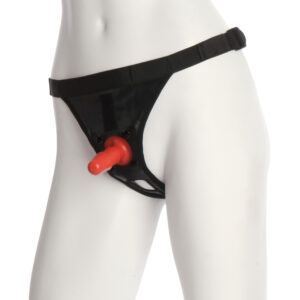 Vac-U-Lock Ultra Harness 2 Med Plug Til Dildo - Sort