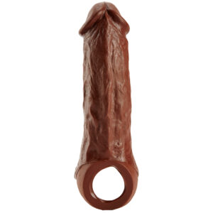 Vixen Creations Colossus Penis Sleeve 18 cm - Brun