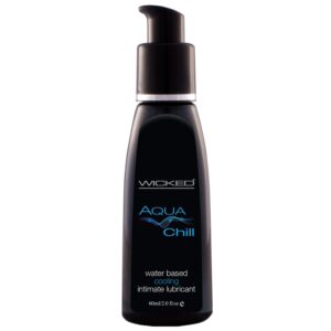 Wicked Aqua Chill Vandbaseret Glidecreme 60 ml - Klar