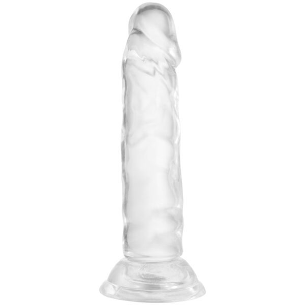 Willie City Klar Realistisk Dildo med Sugekop 13 cm - Klar