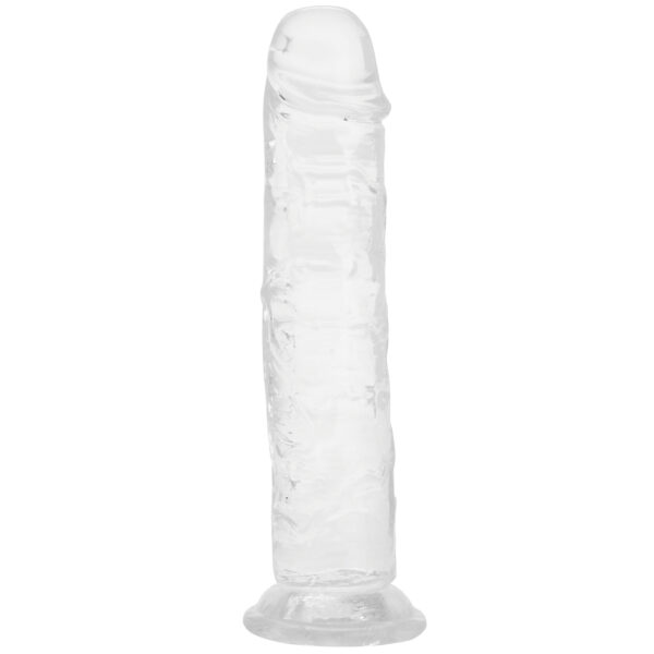 Willie City Realistisk Klar Dildo med Sugekop 22 cm - Klar