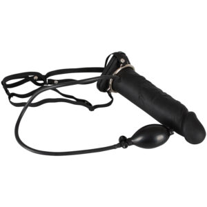 You2Toys Oppustelig Strap-on - Sort