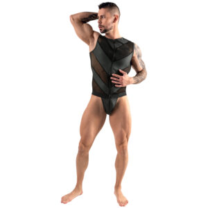 Svenjoyment Ærmeløs Jock Playsuit - Sort - S