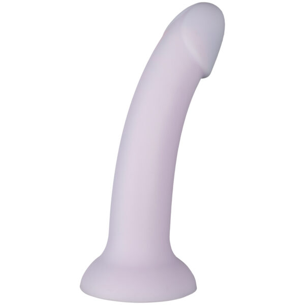 Baseks Playful Purple Mix Silikone Dildo 18 cm - Flere farver
